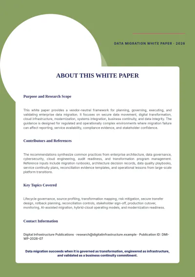 Free Data Migration White Paper Template to Edit Online