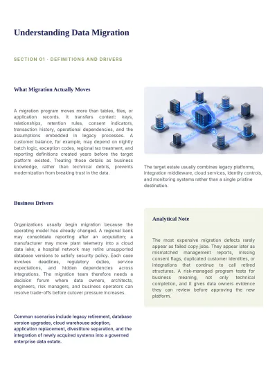 Free Data Migration White Paper Template to Edit Online