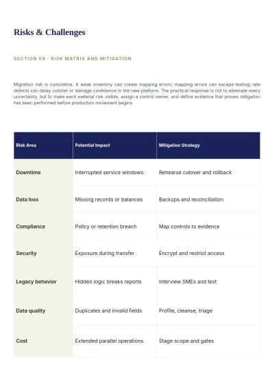Free Data Migration White Paper Template to Edit Online
