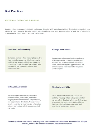 Free Data Migration White Paper Template to Edit Online