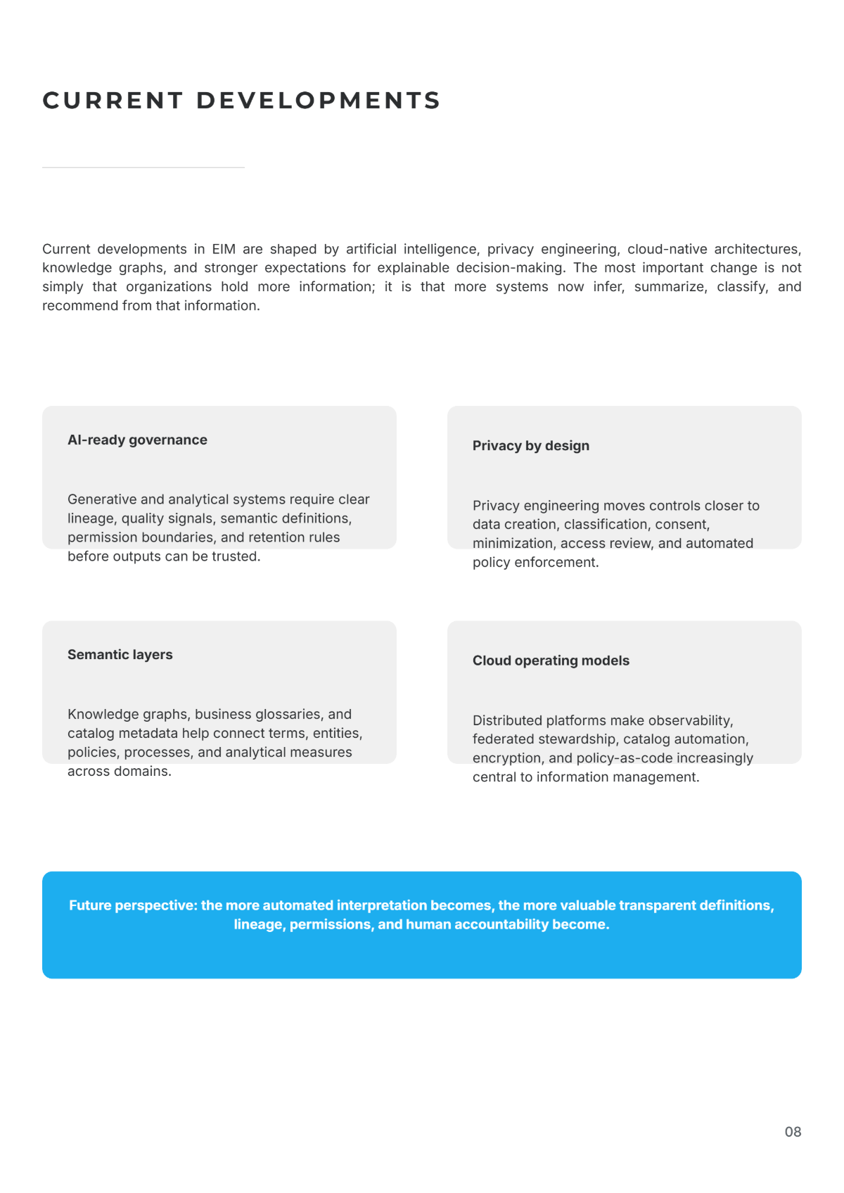 Free Information Management White Paper Template to Edit Online