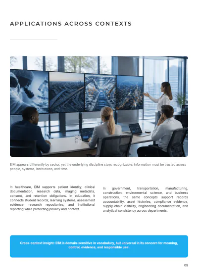 Free Information Management White Paper Template to Edit Online