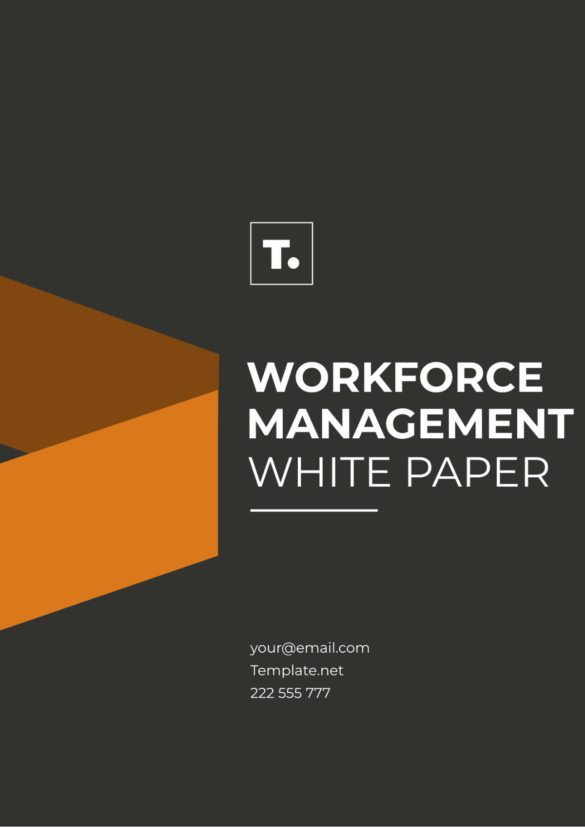 Workforce Management White Paper Template