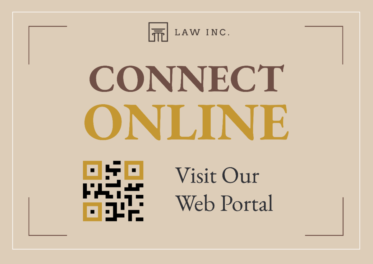Free Law Firm Digital Signage Template