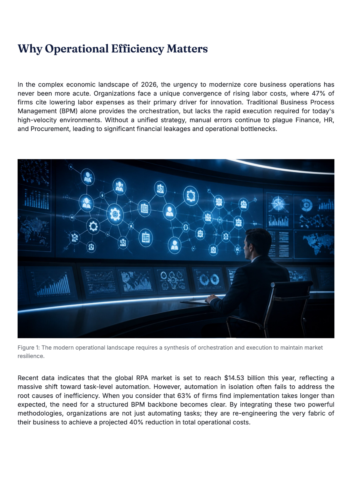 Free Business Process Management White Paper Template to Edit Online