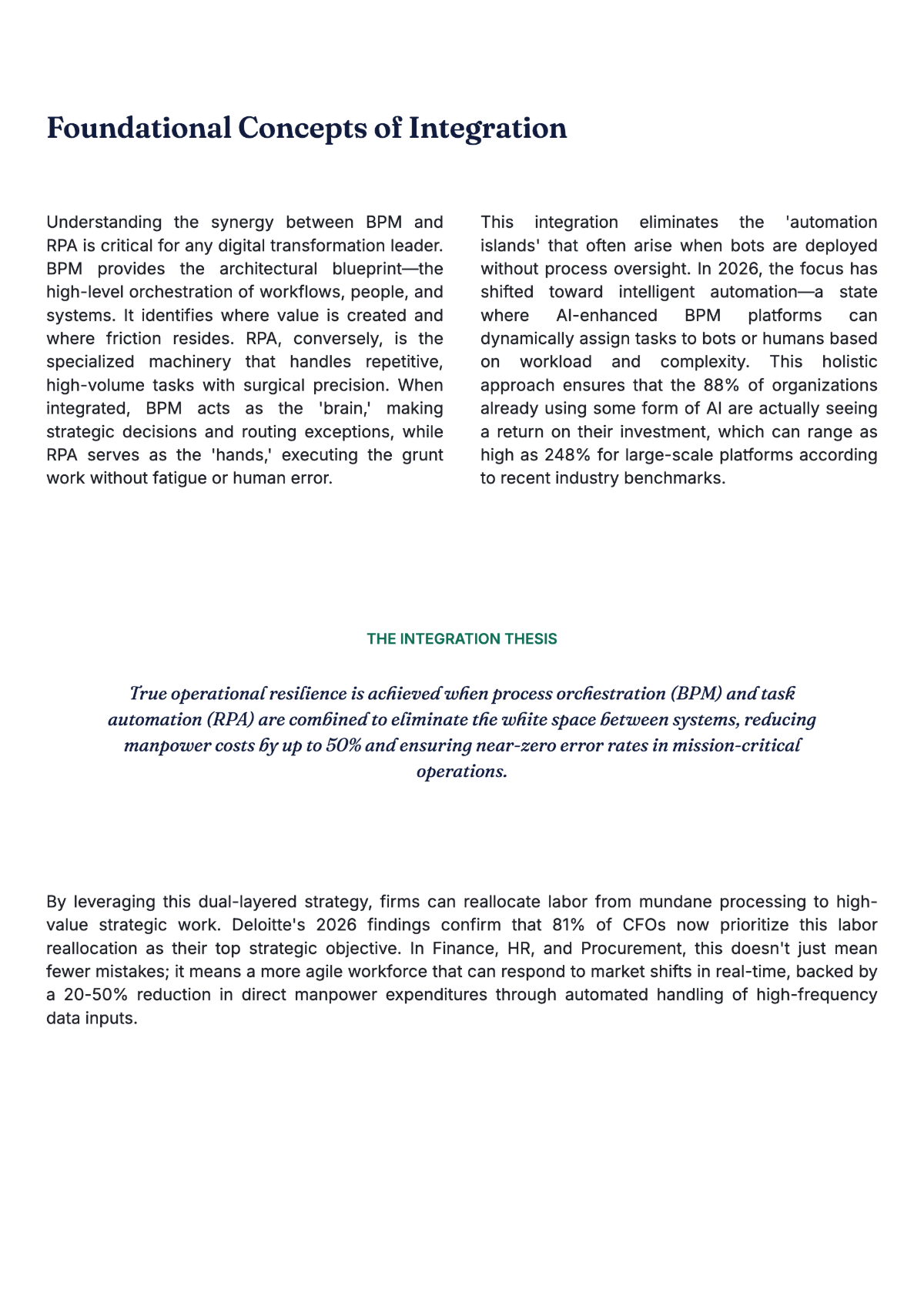Free Business Process Management White Paper Template to Edit Online
