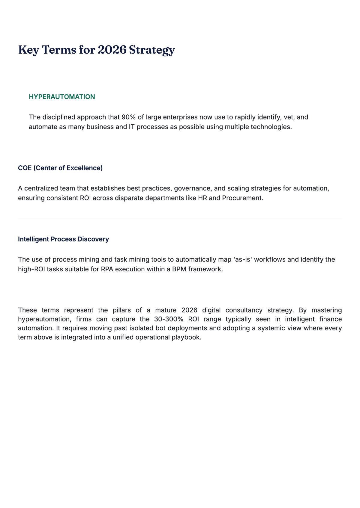 Free Business Process Management White Paper Template to Edit Online