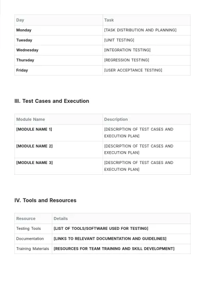 Free Testing Roster Template to Edit Online