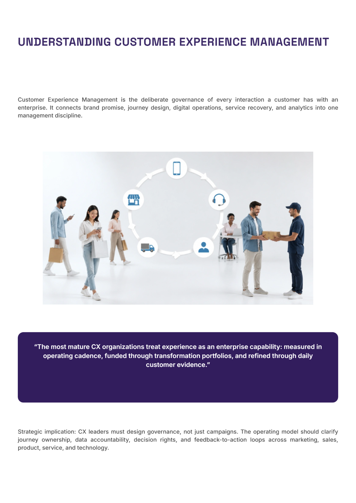 Free Customer Experience Management White Paper Template to Edit Online