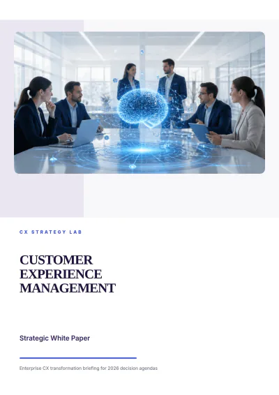 Free Customer Experience Management White Paper Template to Edit Online