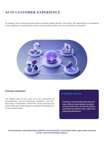 Free Customer Experience Management White Paper Template to Edit Online