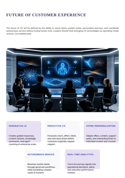 Free Customer Experience Management White Paper Template to Edit Online