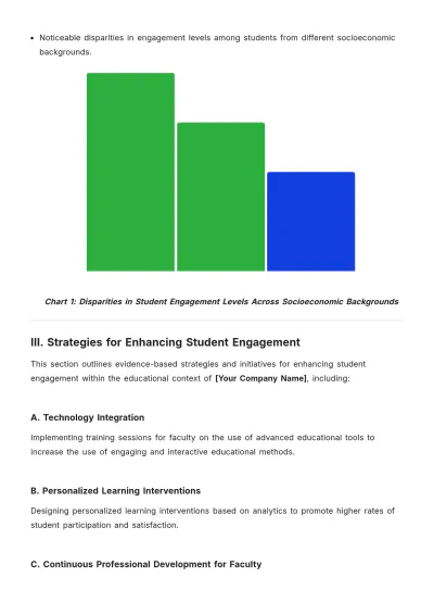 Free University White Paper Template to Edit Online