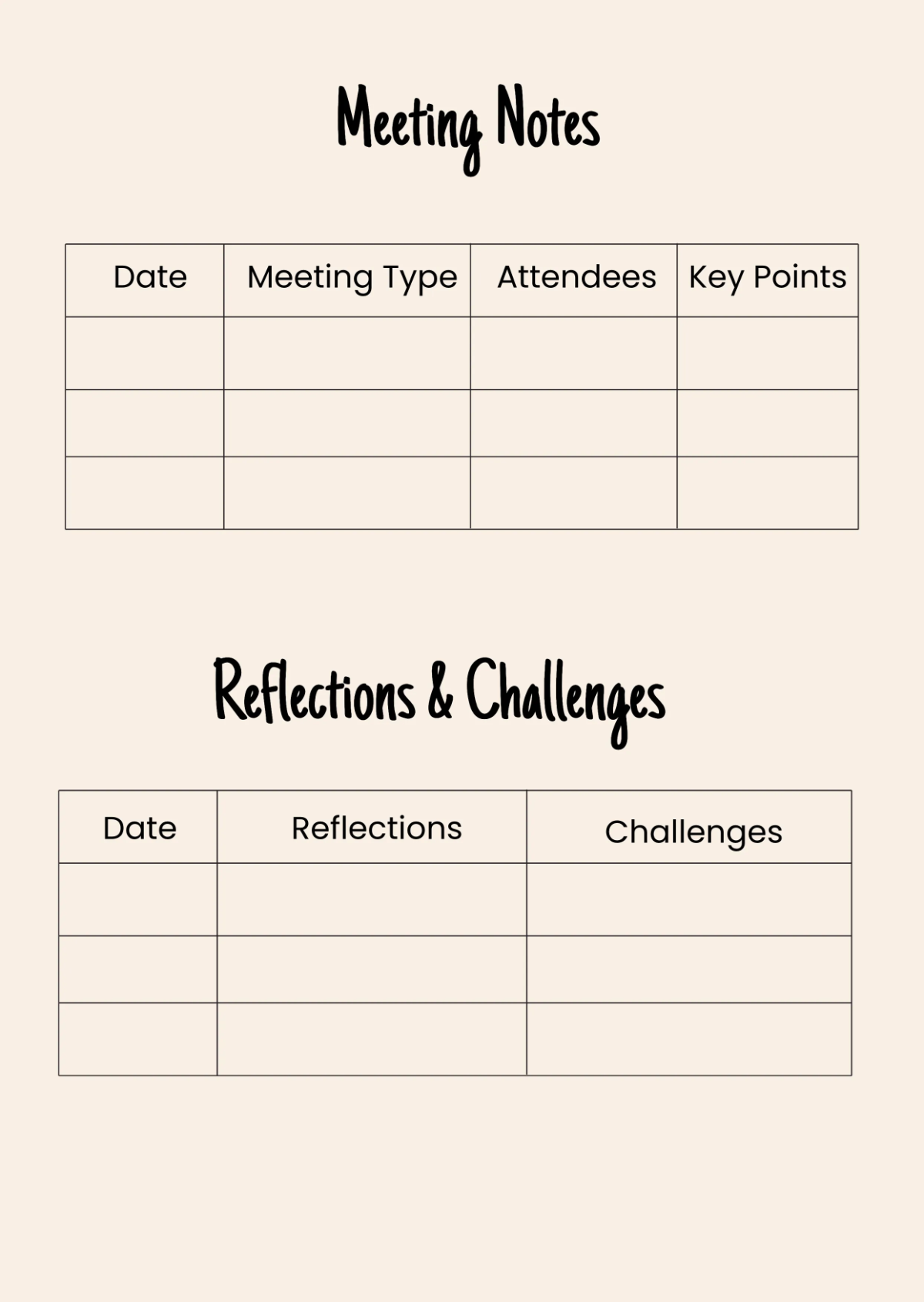 Free Architect Notebook Journals Template to Edit Online