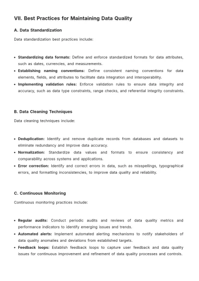 Free Data Quality White Paper Template to Edit Online