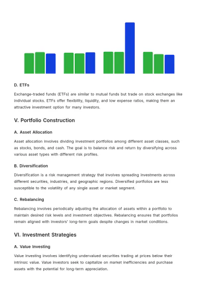 Free Investment White Paper Template to Edit Online