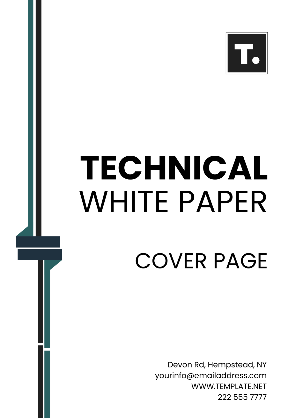 Technical White Paper Cover Page