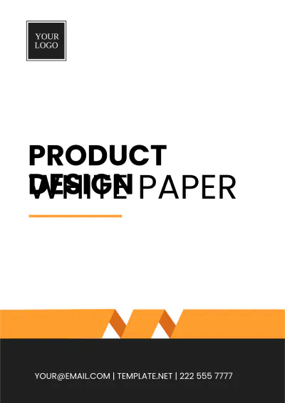 Free Product Design White Paper Template to Edit Online