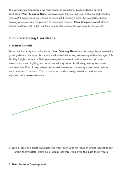 Free Product Design White Paper Template to Edit Online