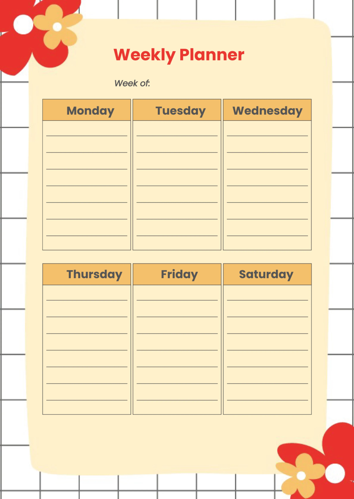 Free Personal Notebook Journals Template to Edit Online