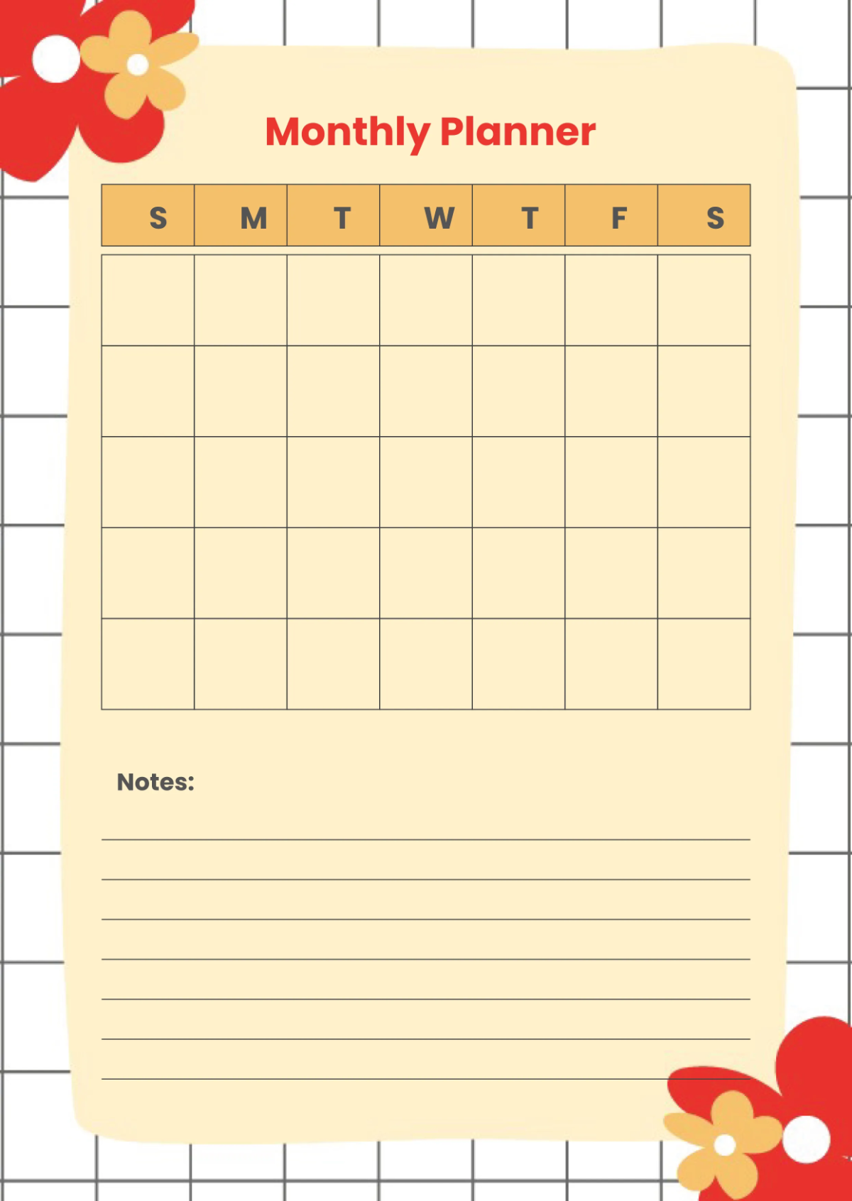 Free Personal Notebook Journals Template to Edit Online