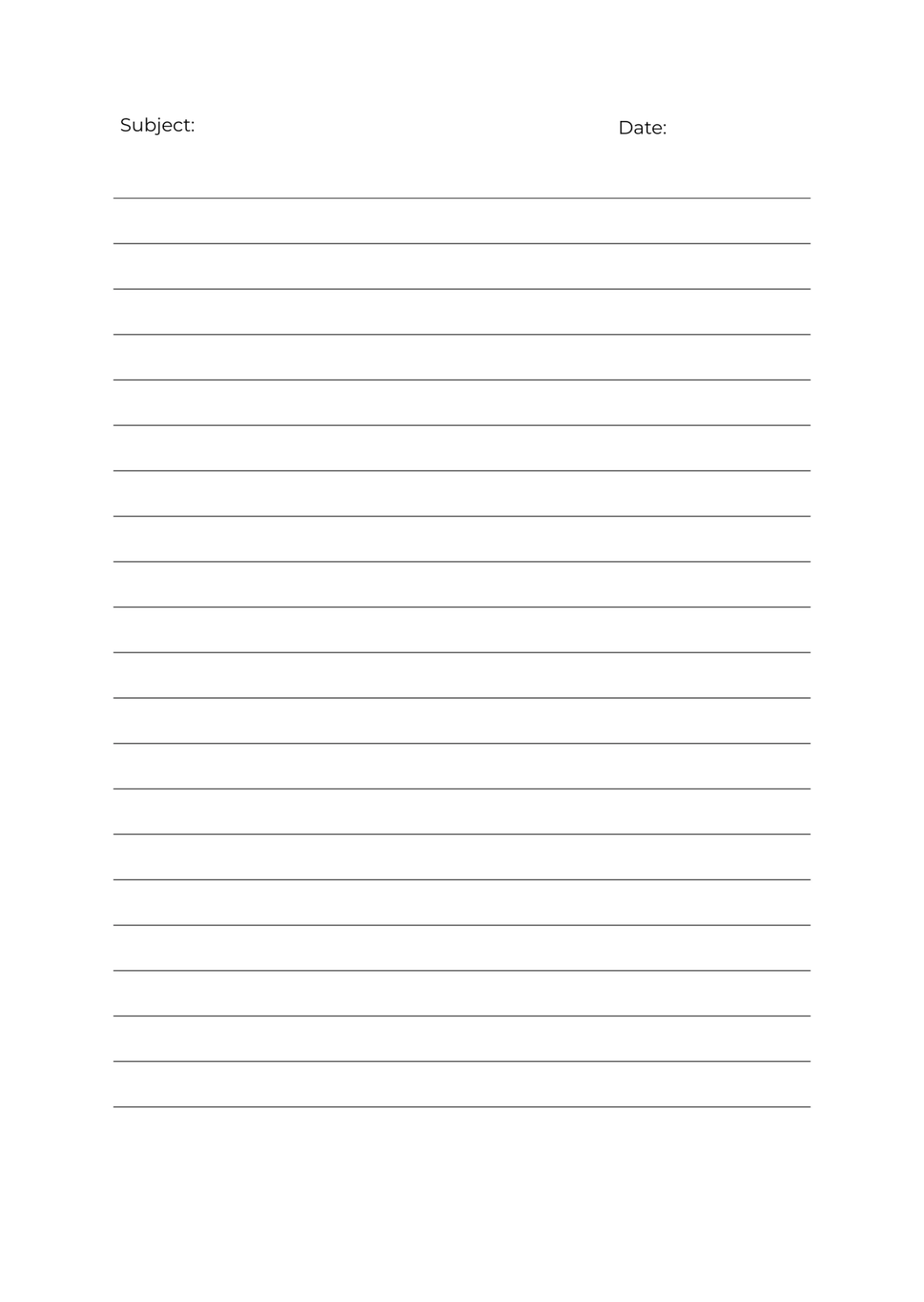 Free Spiral Notebook Journals Template to Edit Online