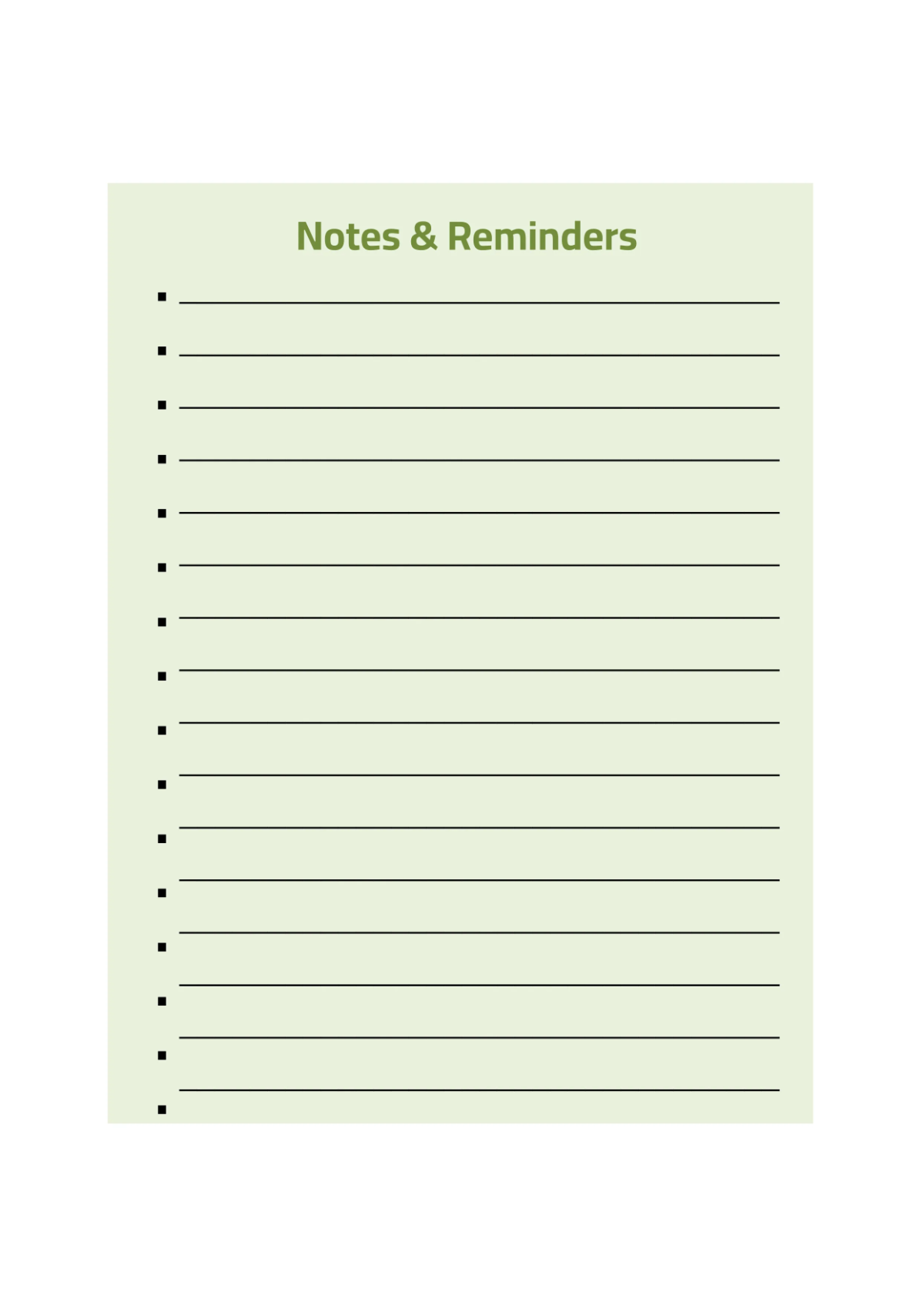 Free Basic Notebook Journals Template to Edit Online
