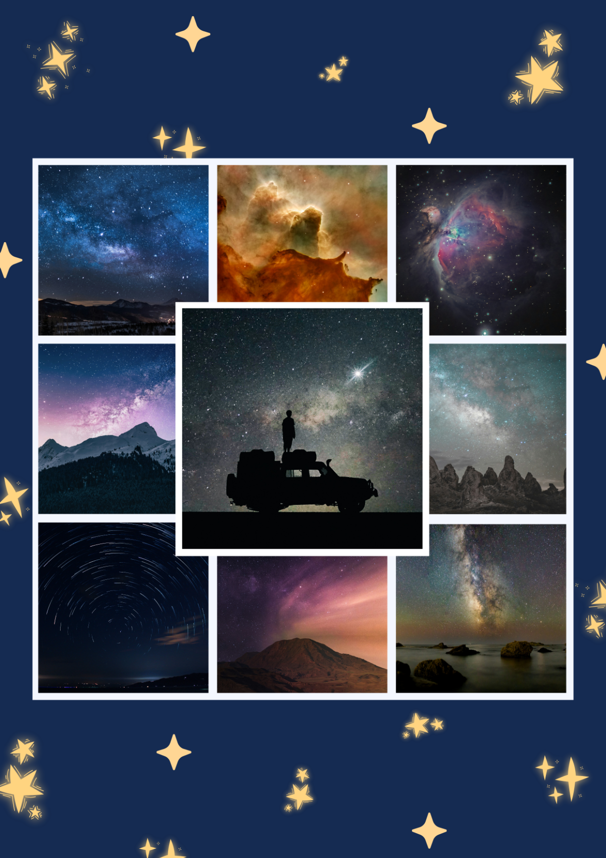 Free 9 Photo Collage Template