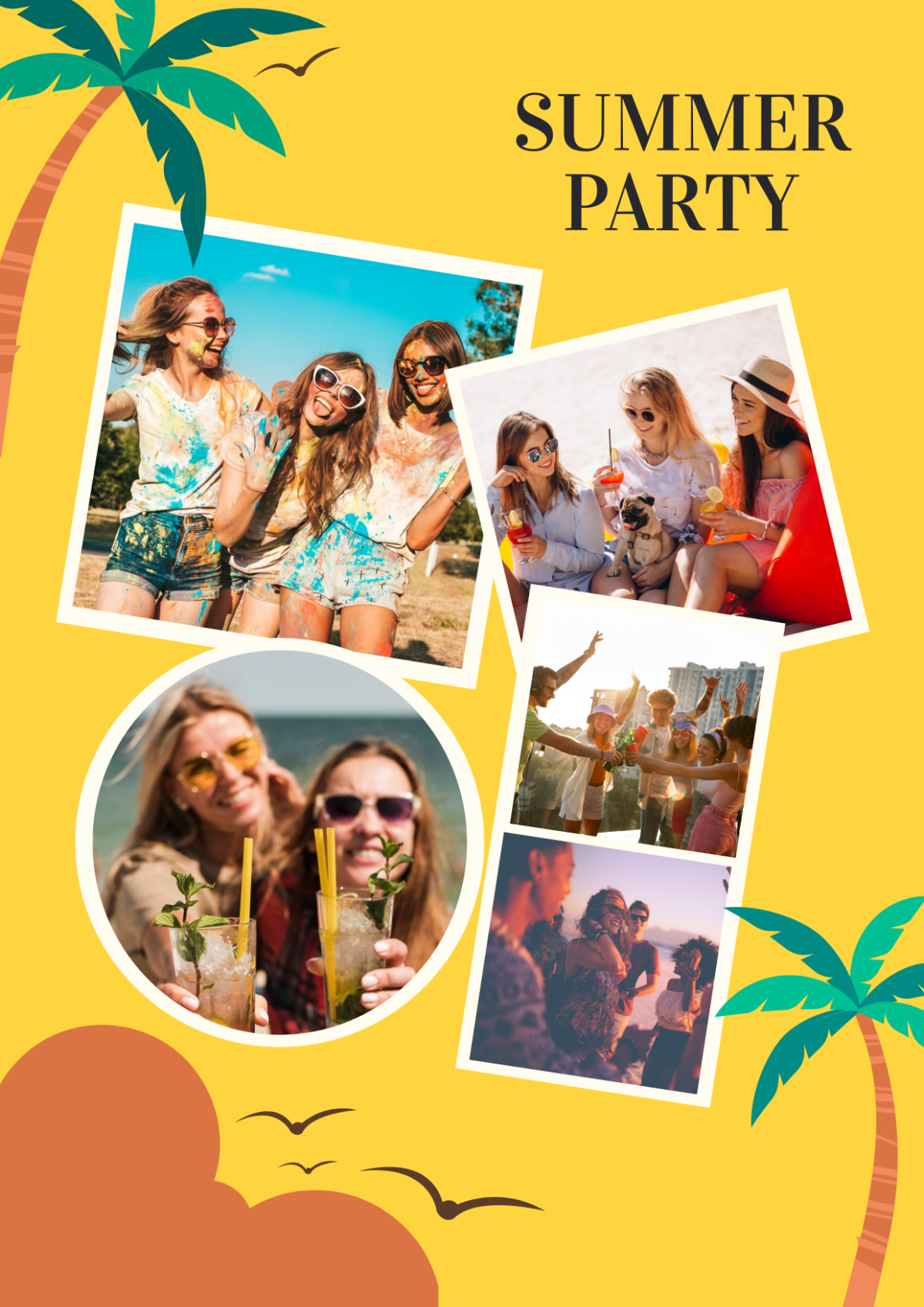 Party Photo Collage