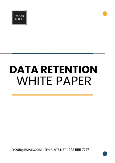 Free Data Retention White Paper Template to Edit Online