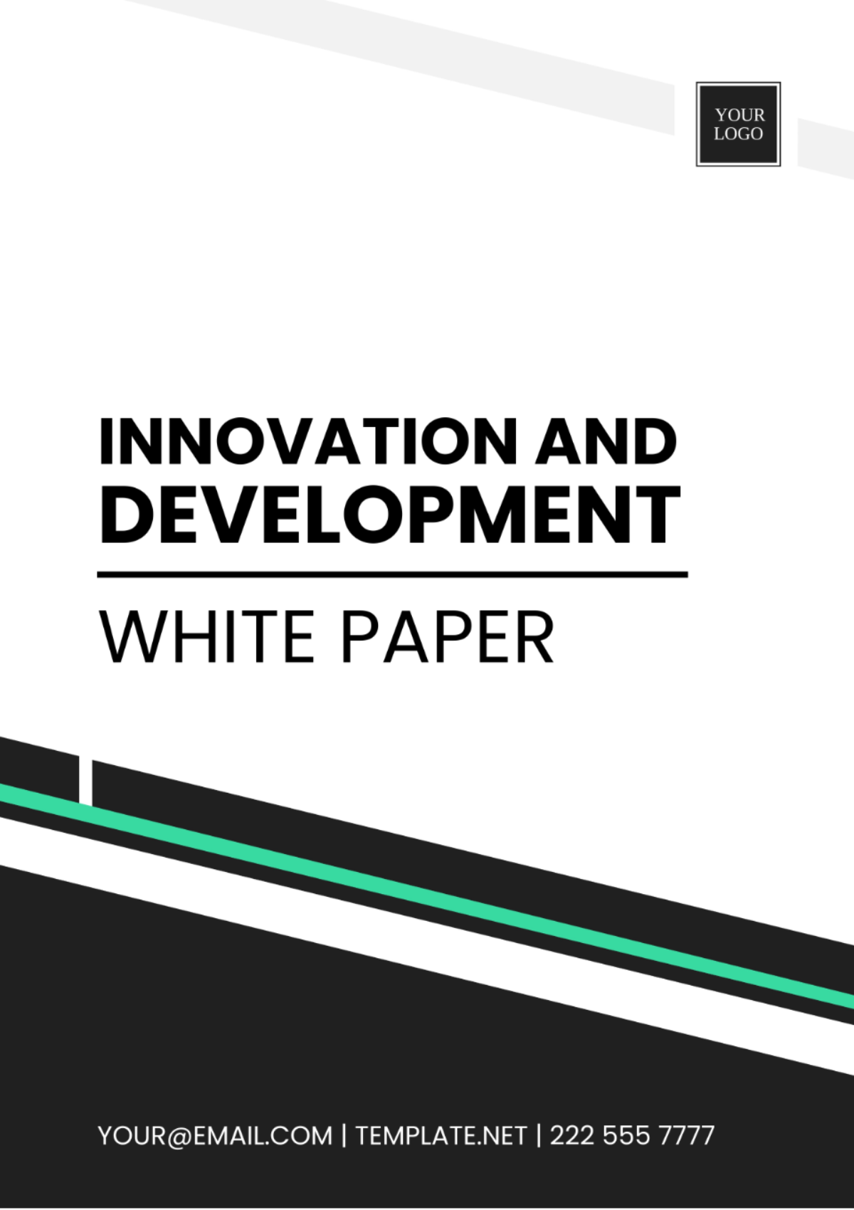 Innovation And Development White Paper Template