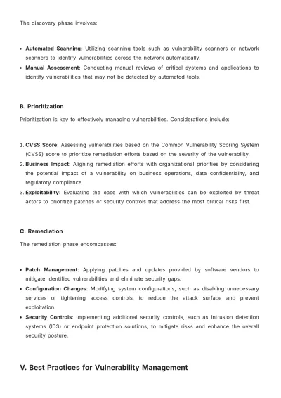 Free Vulnerability Management White Paper Template to Edit Online