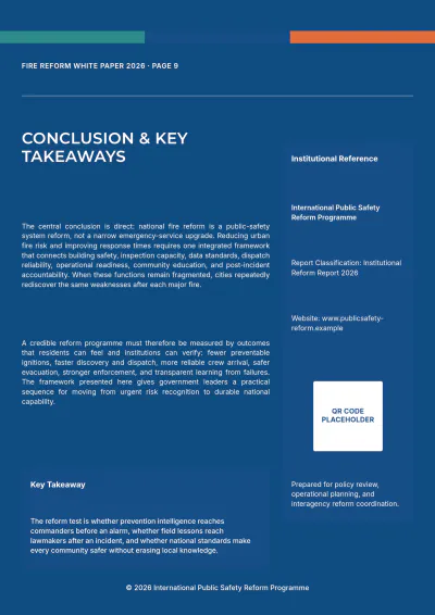 Free Fire Reform White Paper Template to Edit Online