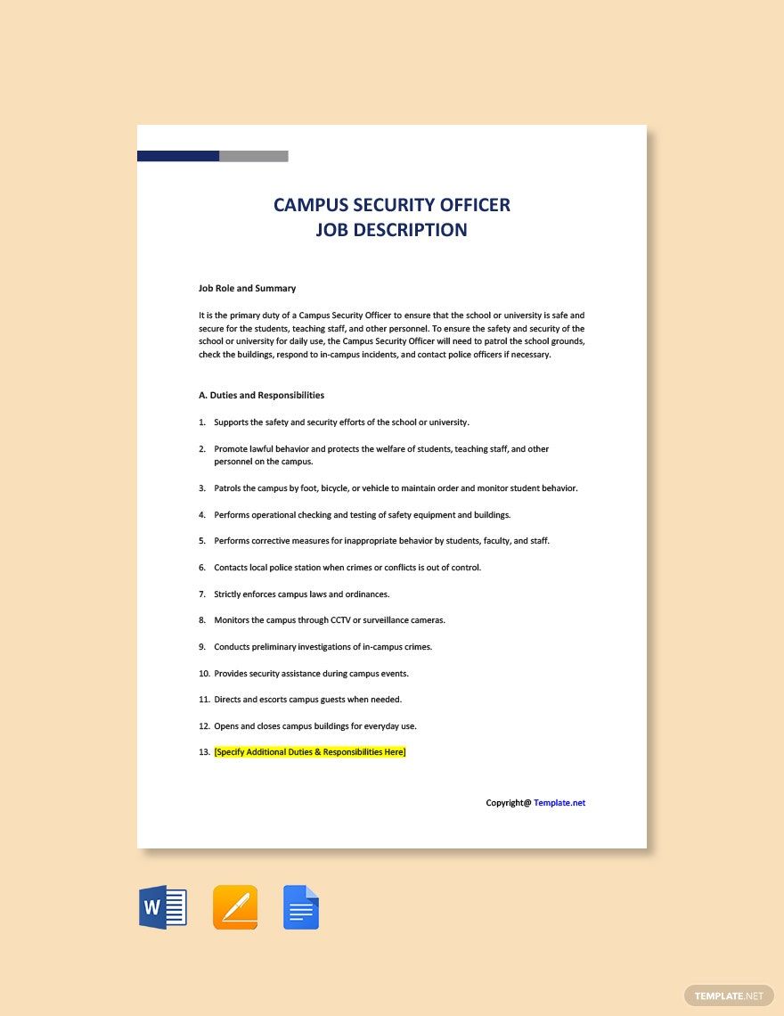 campus-security-officer-job-ad-and-description-template-download-in