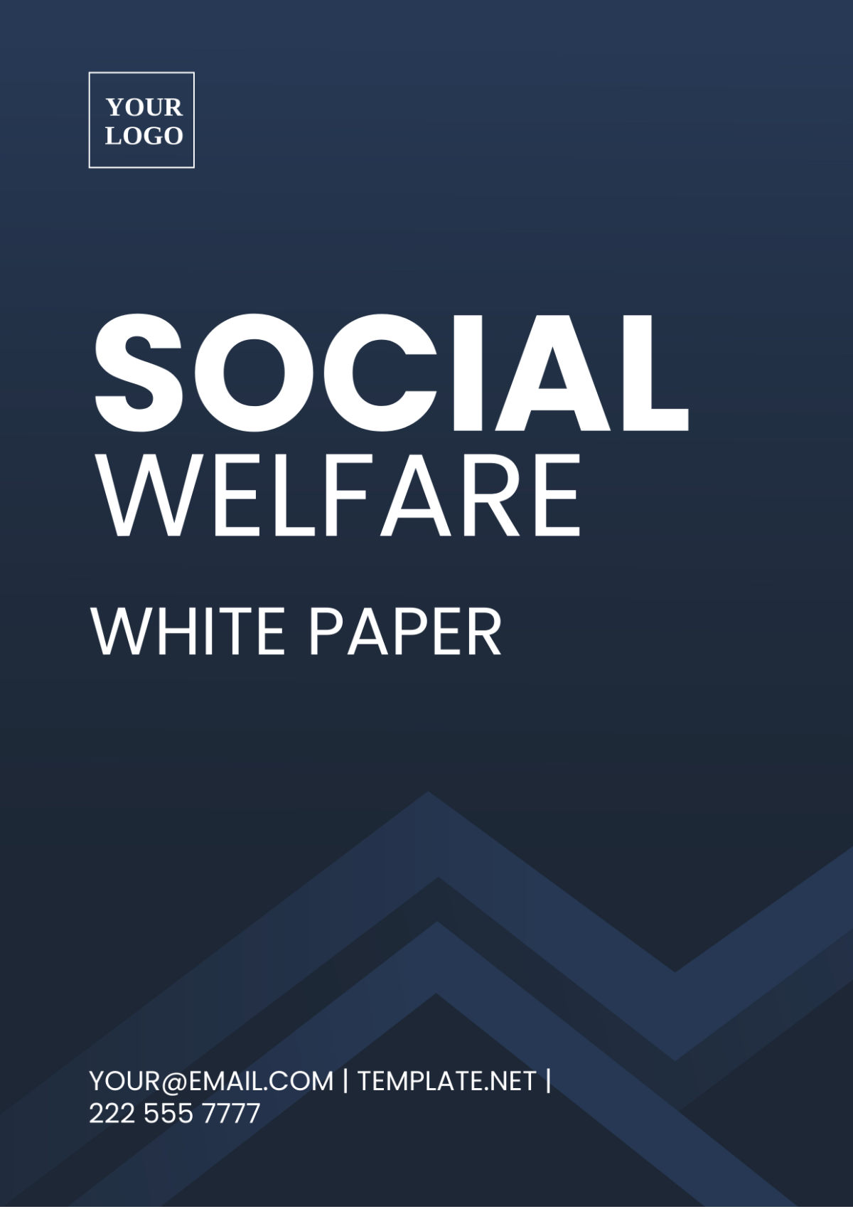 White Paper for Social Welfare Template
