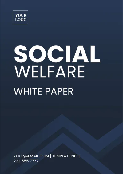Free White Paper for Social Welfare Template to Edit Online