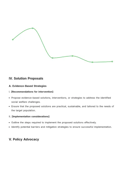 Free White Paper for Social Welfare Template to Edit Online