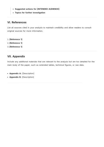 Free Analysis White Paper Template to Edit Online