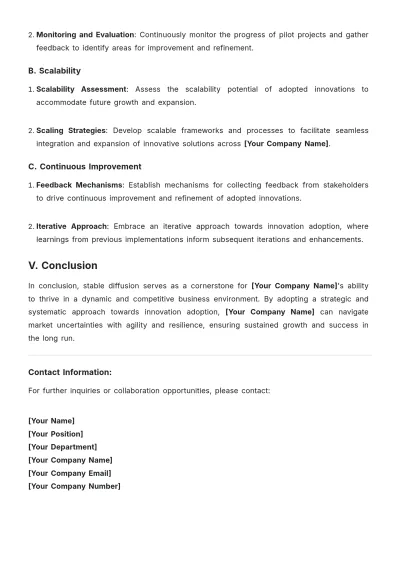 Free Stable Diffusion White Paper Template to Edit Online