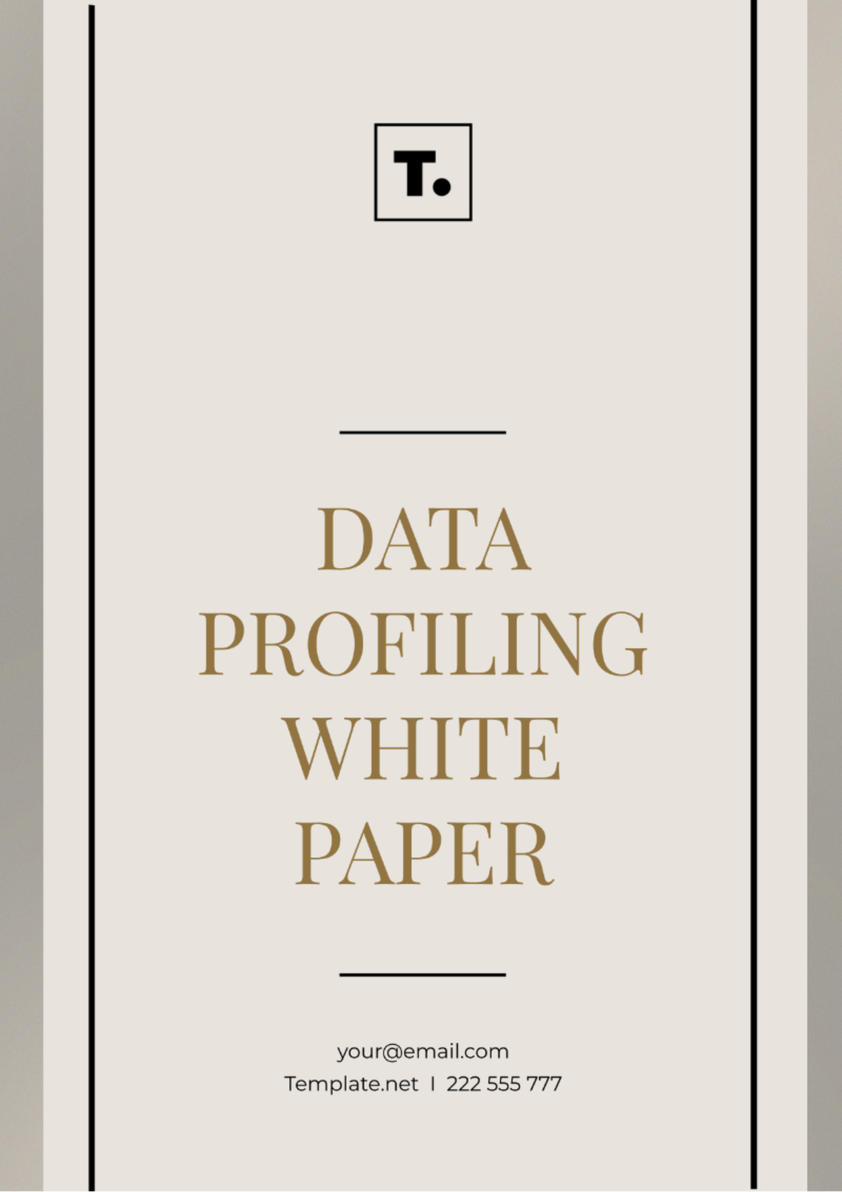 Free Data Profiling White Paper Template
