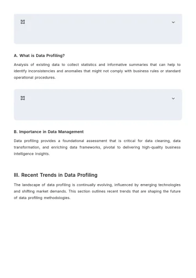 Free Data Profiling White Paper Template to Edit Online