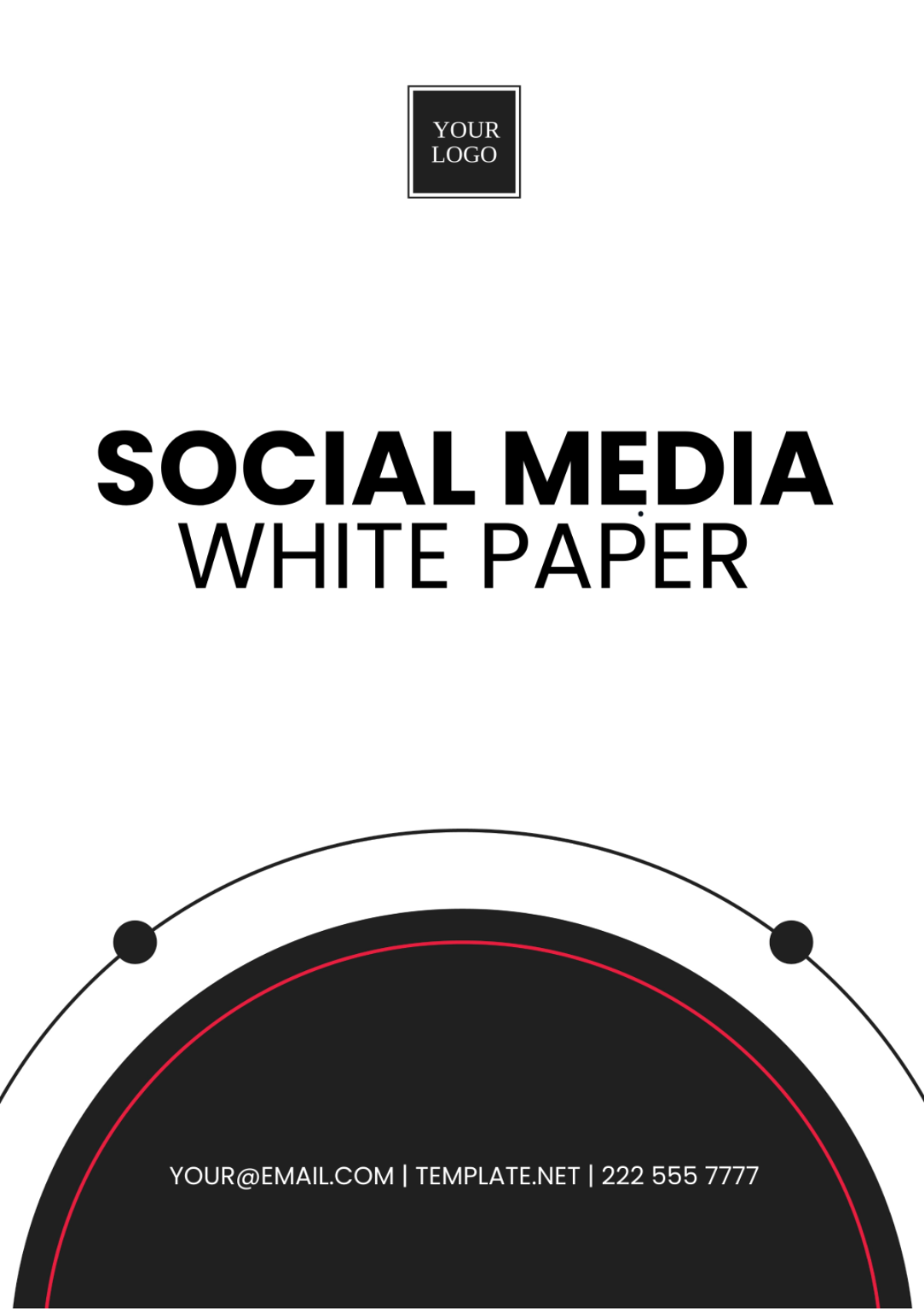 Social Media White Paper Template
