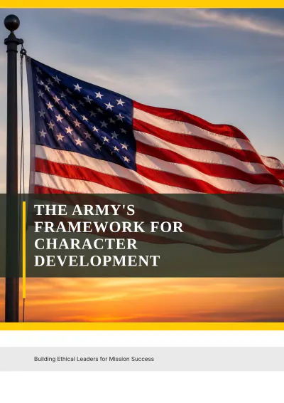 Free Army Ethic White Paper Template to Edit Online