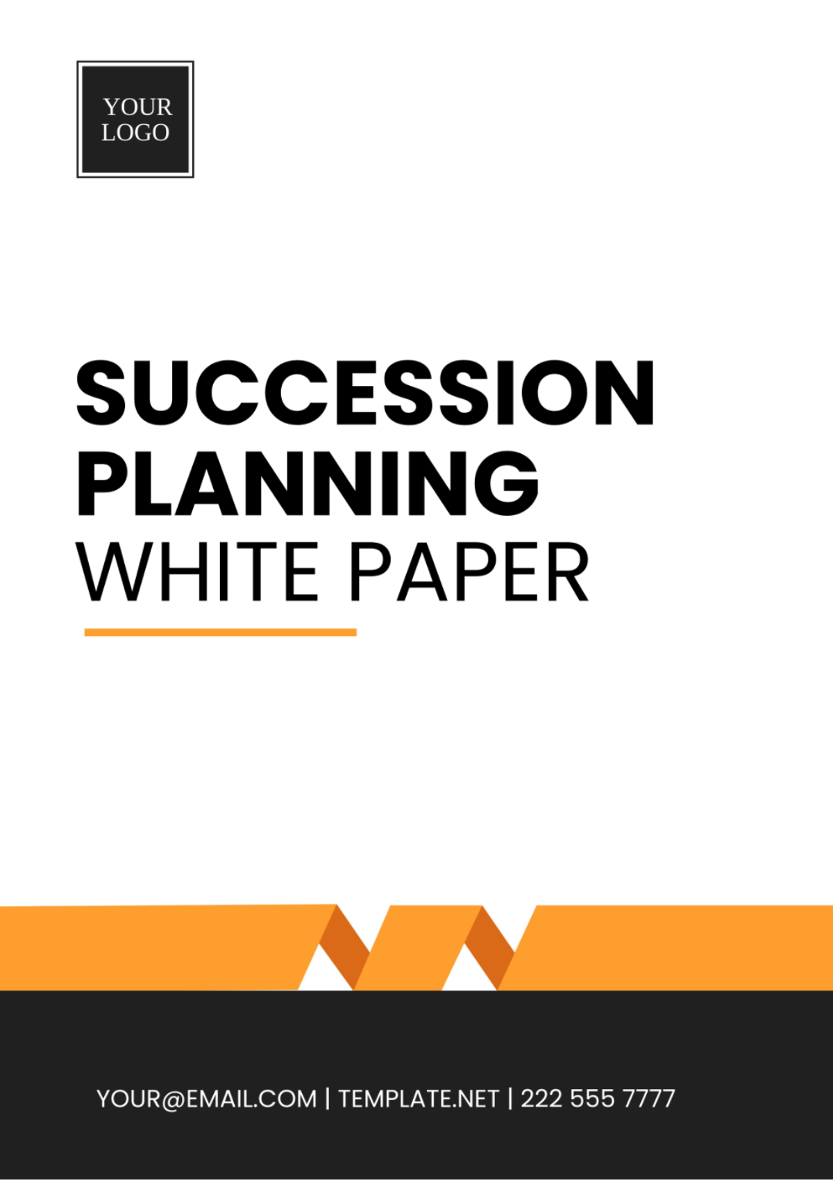 Succession Planning White Paper Template