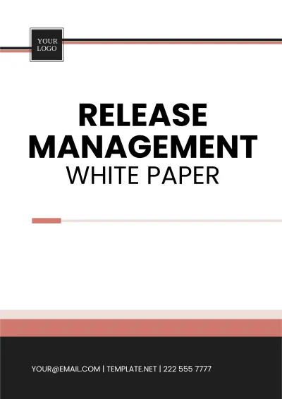 Free Release Management White Paper Template to Edit Online