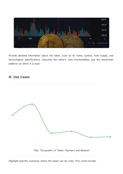 Free Token White Paper Template to Edit Online