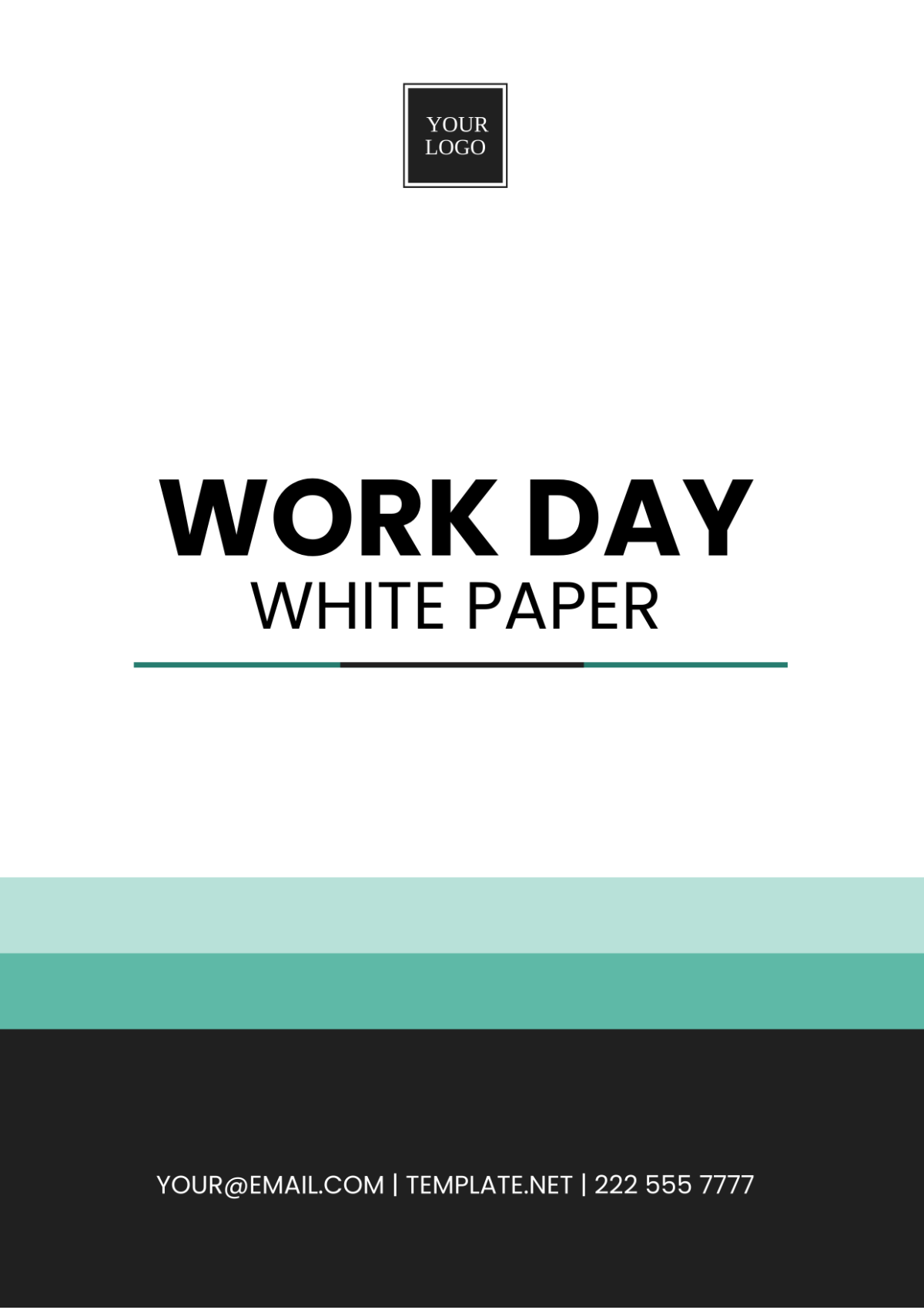 Workday White Paper Template