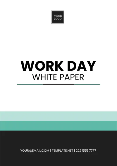 Free Workday White Paper Template to Edit Online