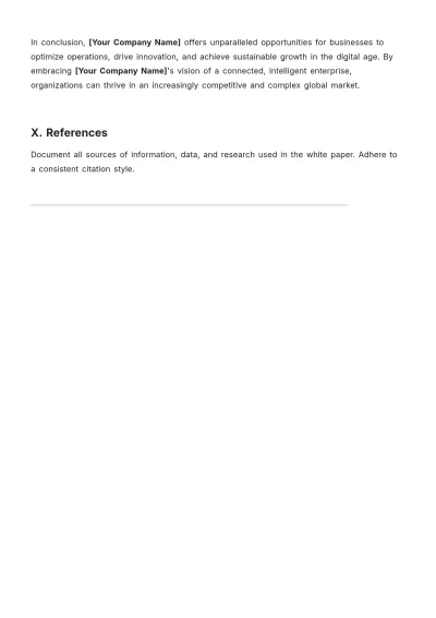 Free Workday White Paper Template to Edit Online