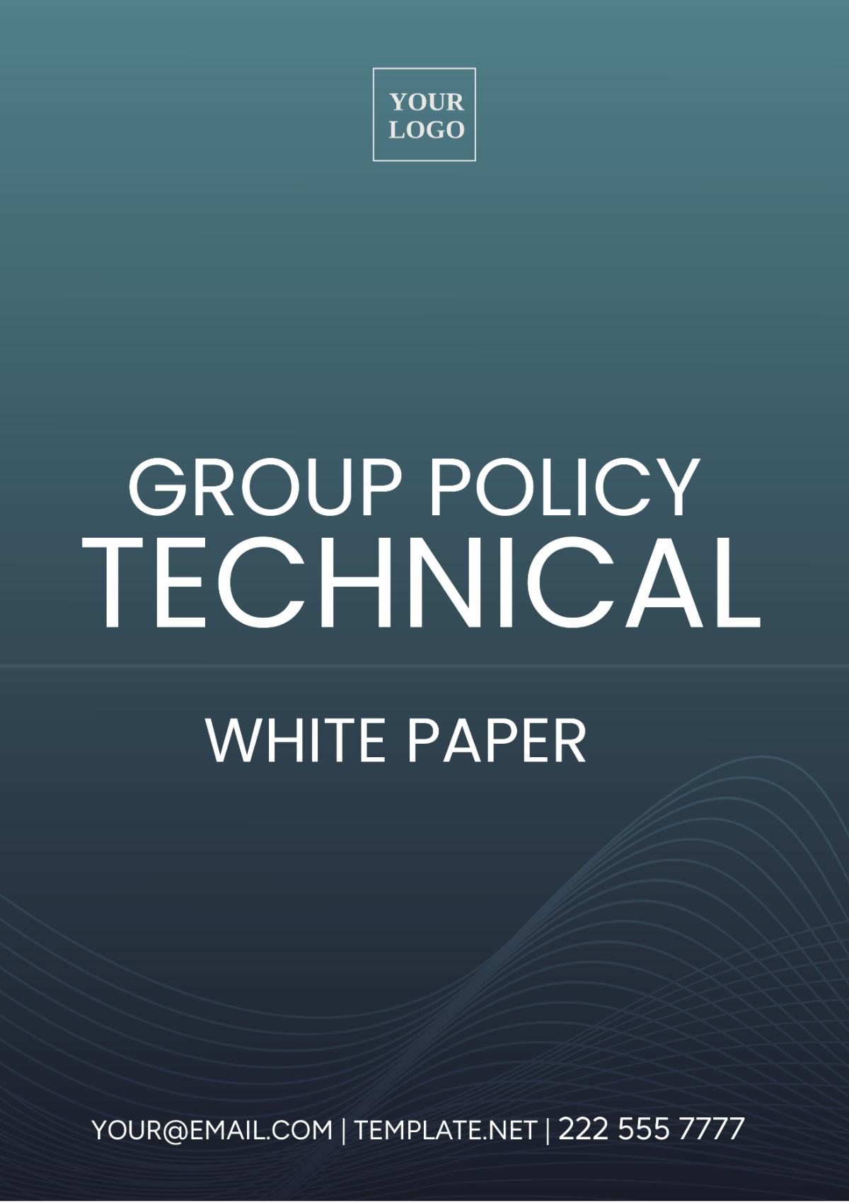 Free Group Policy Technical White Paper Template